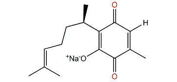 Perezone sodium salt